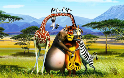 

Aabhaas Wall Poster Madagascar-movie Paper Print(12 inch X 18 inch, Rolled)