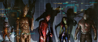 

Aabhaas Wall Poster Guardians-of-the-Galaxy-Star-Lord-Gamora-Rocket-Raccoon-Groot-Drax-the-Destroyer Paper Print(12 inch X 18 inch, Rolled)