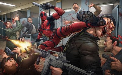 

Akhuratha Wall Poster Deadpool-Marvel-Comics Paper Print(12 inch X 18 inch, Rolled)
