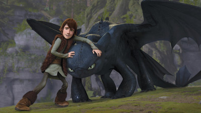

Aabhaas Wall Poster How-to-Train-Your-Dragon-Dreamworks-movies Paper Print(12 inch X 18 inch, Rolled)