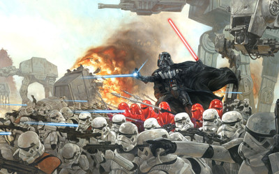 

Aabhaas Wall Poster Star-Wars Paper Print(12 inch X 18 inch, Rolled)