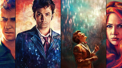 

Aabhaas Wall Poster-Doctor-Who-The-Doctor-artwork-painting-David-Tennant-Matt-Smith-Karen-Gillan-Amy-Pond-Rory-Williams-Arthur-Darvill-alicexz-Tenth-Doctor-Eleventh-Doctor Paper Print(12 inch X 18 inch, Rolled)