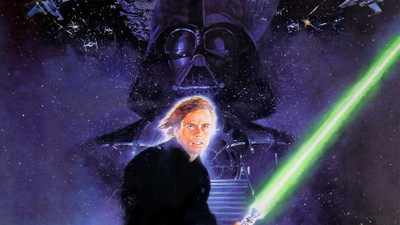 

Akhuratha Wall Poster movies-Star-Wars-Star-Wars-Episode-VI---The-Return-of-the-Jedi-Darth-Vader-Luke-Skywalker Paper Print(12 inch X 18 inch, Rolled)