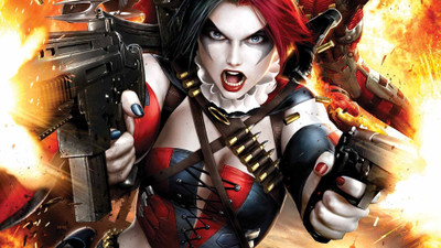 

Akhuratha Wall Poster Suicide-Squad-Harley-Quinn-gun-Batman Paper Print(12 inch X 18 inch, Rolled)