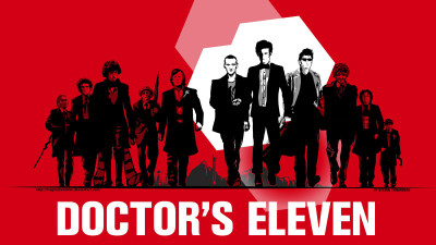 

Akhuratha Wall Poster-Doctor-Who-Oceans-Eleven-red Paper Print(12 inch X 18 inch, Rolled)