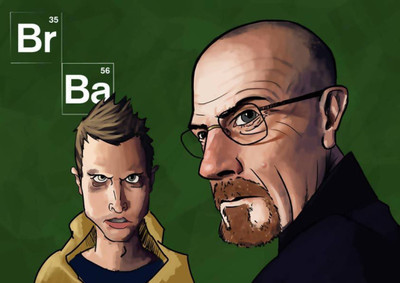 

Aabhaas Breaking Bad Wall Poster Fine Art Print(12 inch X 18 inch, Rolled)