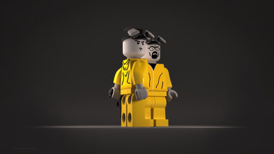 

Aabhaas Wall Poster-LEGO-Breaking-Bad Paper Print(12 inch X 18 inch, Rolled)