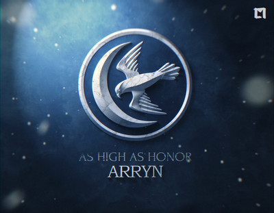 

Aabhaas Wall Poster-House-Arryn-Game-of-Thrones Paper Print(12 inch X 18 inch, Rolled)