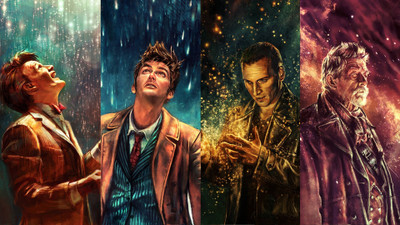 

Akhuratha Wall Poster-Doctor-Who-The-Doctor-War-Doctor-Ninth-Doctor-Tenth-Doctor-Eleventh-Doctor Paper Print(12 inch X 18 inch, Rolled)