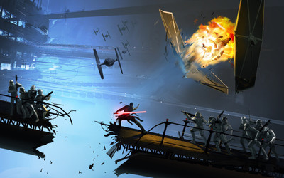 

Akhuratha Wall Poster Star-Wars Paper Print(12 inch X 18 inch, Rolled)