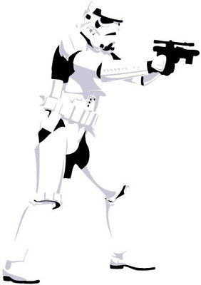 

Akhuratha Wall Poster /-stormtrooper-white-Star-Wars Paper Print(12 inch X 18 inch, Rolled)