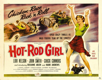 

Aabhaas Wall Poster Film-posters-Hot-Rod-Girl-B-movies Paper Print(12 inch X 18 inch, Rolled)