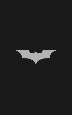 

Aabhaas Wall Poster Batman-logo-Batman-minimalism-portrait-display Paper Print(18 inch X 12 inch, Rolled)