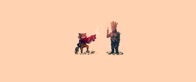 

Aabhaas Wall Poster Guardians-of-the-Galaxy-Groot-Rocket-Raccoon Paper Print(12 inch X 18 inch, Rolled)