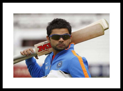 

Aabhaas Virat Kohli Wall Poster Fine Art Print(12 inch X 18 inch, Rolled)