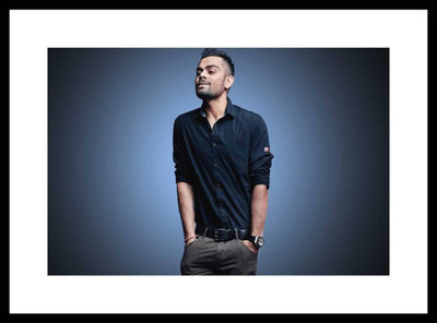 

Aabhaas Virat Kohli Wall Poster Fine Art Print(12 inch X 18 inch, Rolled)