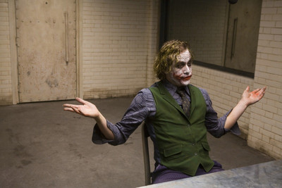 

Aabhaas Wall Poster Joker-Batman-The-Dark-Knight-Heath-Ledger Paper Print(12 inch X 18 inch, Rolled)