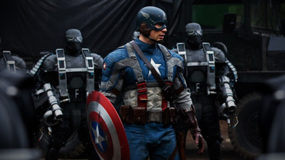 

Aabhaas Wall Poster -Captain-America-movies-Captain-America-The-First-Avenger-Chris-Evans Paper Print(12 inch X 18 inch, Rolled)