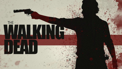 

Aabhaas Wall Poster-fantasy-art-The-Walking-Dead Paper Print(12 inch X 18 inch, Rolled)