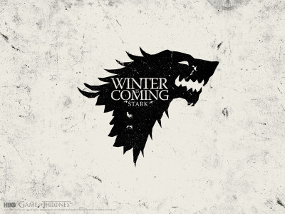 

Akhuratha Wall Poster-Game-of-Thrones-A-Song-of-Ice-and-Fire-House-Stark-Winter-Is-Coming-sigils Paper Print(12 inch X 18 inch, Rolled)