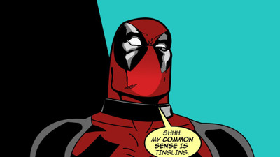 

Aabhaas Wall Poster Merc-with-a-mouth-Marvel-Comics-Deadpool Paper Print(12 inch X 18 inch, Rolled)