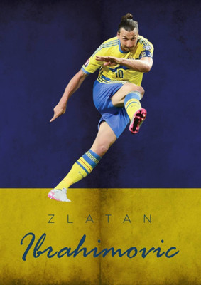 

Aabhaas Zlatan Ibrahimovic Wall Poster Fine Art Print(12 inch X 18 inch, Rolled)