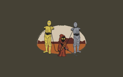 

Aabhaas Wall Poster /-Star-Wars-humor Paper Print(12 inch X 18 inch, Rolled)