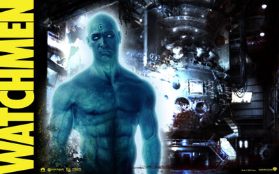 

Aabhaas Wall Poster movies-Watchmen-DC-Comics-Dr.-Manhattan Paper Print(12 inch X 18 inch, Rolled)
