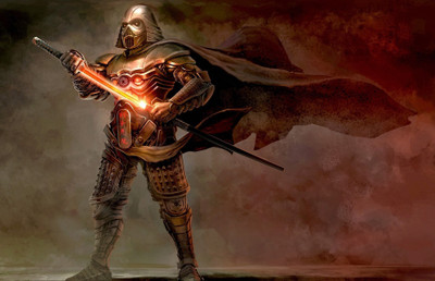 

Akhuratha Wall Poster Darth-Vader-samurai-artwork-fantasy-art-concept-art-sword-katana-Star-Wars Paper Print(12 inch X 18 inch, Rolled)