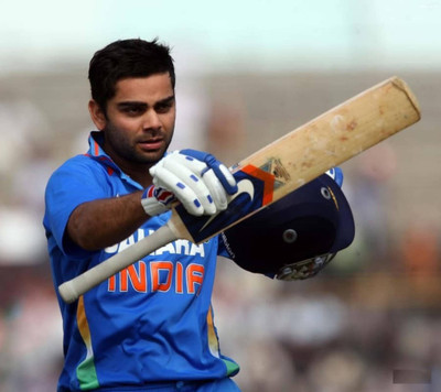 Aabhaas Virat Kohli Wall Poster Fine Art Print(12 inch X 18 inch, Rolled)