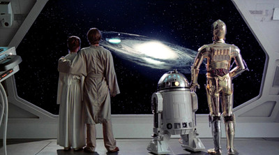 

Aabhaas Wall Poster Star-Wars-Luke-Skywalker-Princess-Leia-Leia-Organa-R-D Paper Print(12 inch X 18 inch, Rolled)
