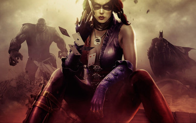 

Akhuratha Wall Poster Harley-Quinn-Batman-DC-Comics-digital-art-Solomon-Grundy Paper Print(12 inch X 18 inch, Rolled)