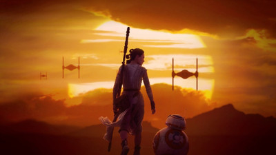 

Aabhaas Wall Poster Star-Wars-Rey-BB- Paper Print(12 inch X 18 inch, Rolled)