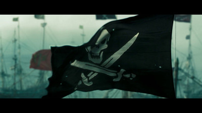 

Akhuratha Wall Poster movies-Pirates-of-the-Caribbean-At-Worlds-End-black Paper Print(12 inch X 18 inch, Rolled)
