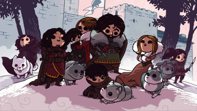 

Aabhaas Wall Poster-Game-of-Thrones-Boulet Paper Print(12 inch X 18 inch, Rolled)