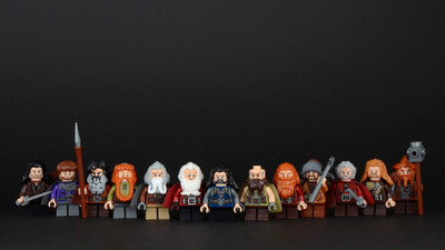 

Aabhaas Wall Poster LEGO-The-Hobbit-The-Lord-of-the-Rings Paper Print(12 inch X 18 inch, Rolled)