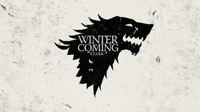 

Akhuratha Wall Poster sigils-TV-Game-of-Thrones-Winter-Is-Coming-House-Stark-monochrome Paper Print(12 inch X 18 inch, Rolled)