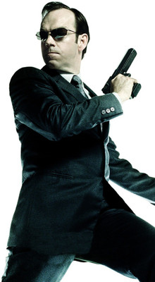 

Akhuratha Wall Poster The-Matrix-movies-Hugo-Weaving-Agent-Smith Paper Print(12 inch X 18 inch, Rolled)