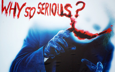 

Aabhaas Wall Poster Joker-Batman-The-Dark-Knight Paper Print(12 inch X 18 inch, Rolled)