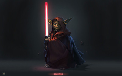 

Akhuratha Wall Poster /-Star-Wars-Yoda Paper Print(12 inch X 18 inch, Rolled)