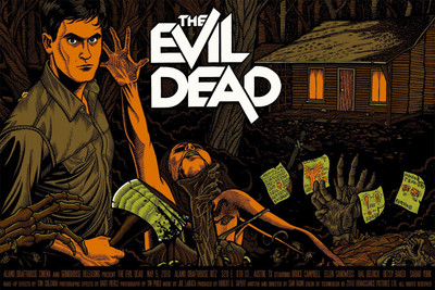 

Aabhaas Wall Poster -Evil-Dead-artwork-movies-movie-poster Paper Print(12 inch X 18 inch, Rolled)