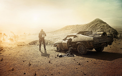 

Aabhaas Wall Poster -Mad-Max-Mad-Max-Fury-Road-movies Paper Print(12 inch X 18 inch, Rolled)