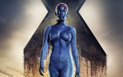 

Aabhaas Wall Poster -X-Men-Mystique-Jennifer-Lawrence-X-Men-Days-of-Future-Past-yellow-eyes-superheroines Paper Print(12 inch X 18 inch, Rolled)