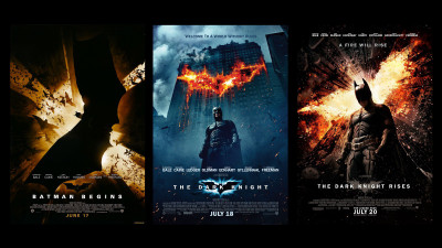 

Aabhaas Wall Poster Trilogy-The-Dark-Knight-The-Dark-Knight-Rises-Batman-Begins-Batman Paper Print(12 inch X 18 inch, Rolled)