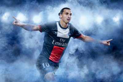 

Aabhaas Zlatan Ibrahimovic Wall Poster Fine Art Print(12 inch X 18 inch, Rolled)