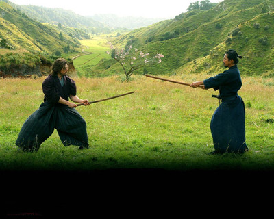 

Aabhaas Wall Poster sword-The-Last-Samurai-Tom-Cruise-Ujio-Nathan-Algren-nature-samurai Paper Print(12 inch X 18 inch, Rolled)