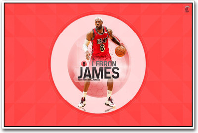 

Aabhaas Lebron James Wall Poster Fine Art Print(12 inch X 18 inch, Rolled)