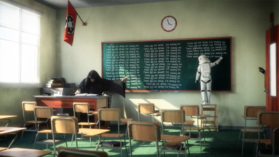 

Aabhaas Wall Poster /-Star-Wars-Emperor-Palpatine-school Paper Print(12 inch X 18 inch, Rolled)