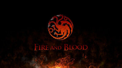 

Aabhaas Wall Poster-Game-of-Thrones-sigils-House-Targaryen Paper Print(12 inch X 18 inch, Rolled)