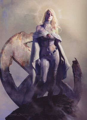 

Akhuratha Wall Poster comic-art-comics-X-Men-Emma-Frost Paper Print(12 inch X 18 inch, Rolled)